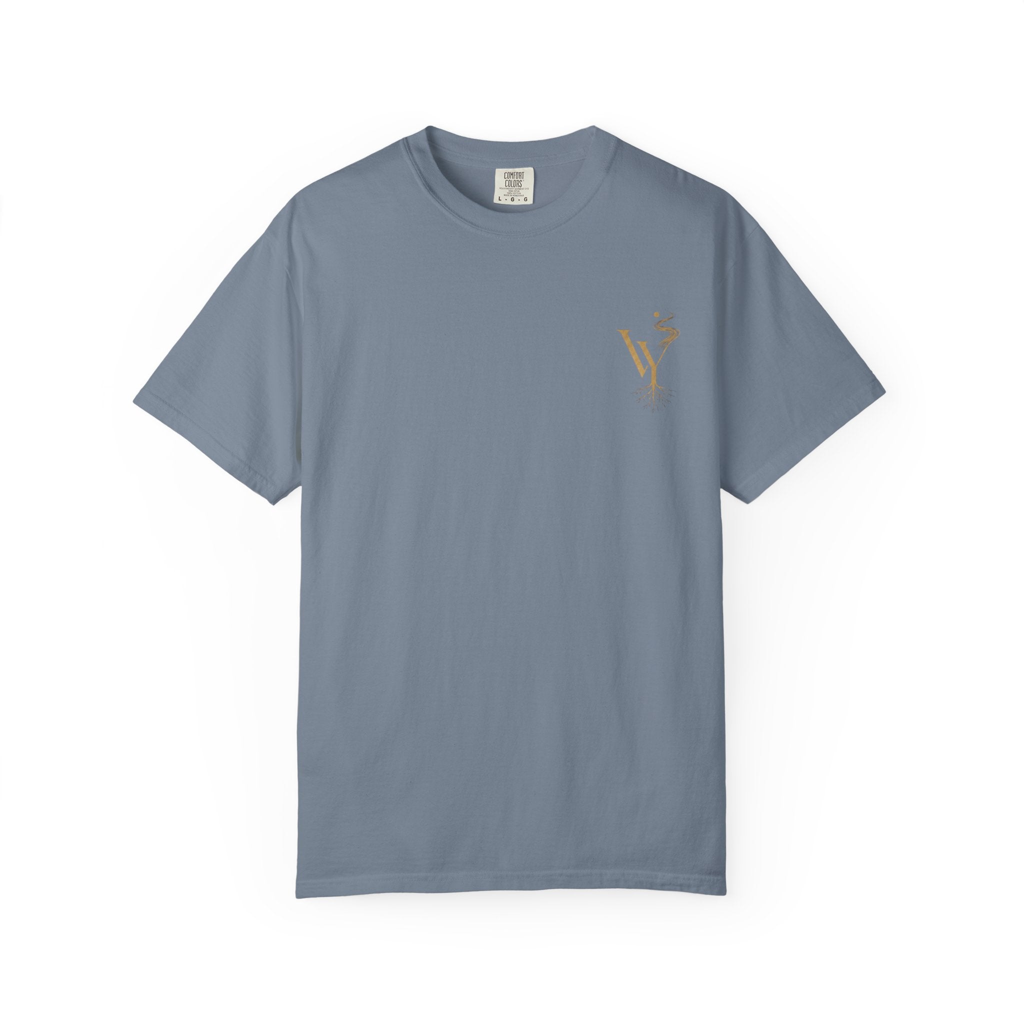 T-Shirt — Golden Sun & Roots Graphic Tee