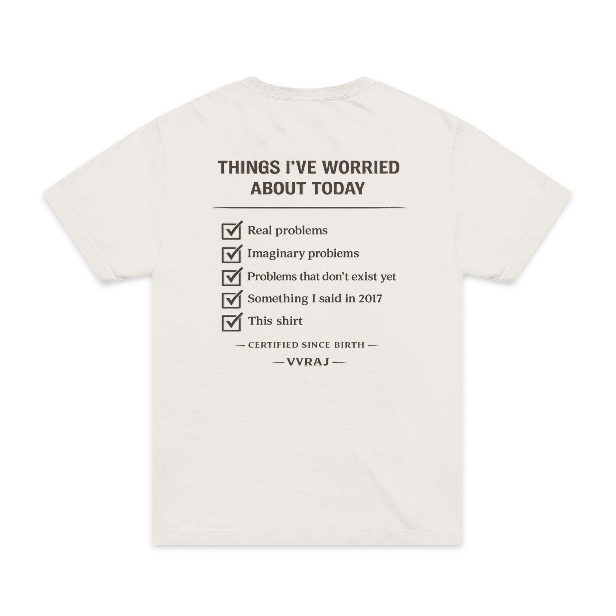 Professional Overthinker - Vintage Oversized Graphic Tee