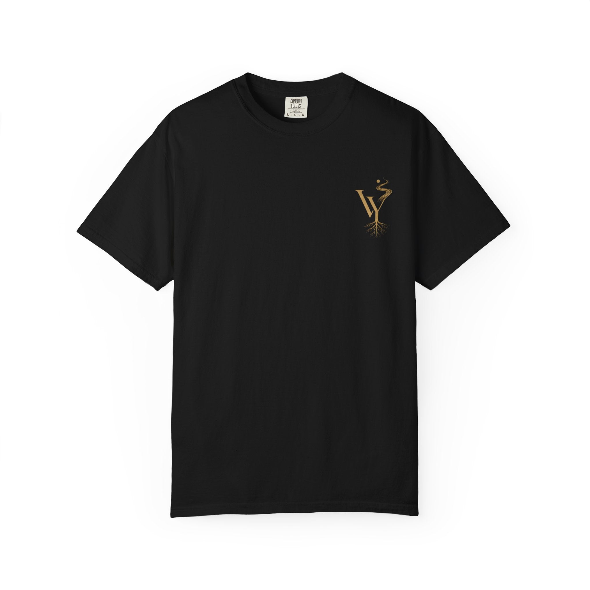 T-Shirt — Golden Sun & Roots Graphic Tee