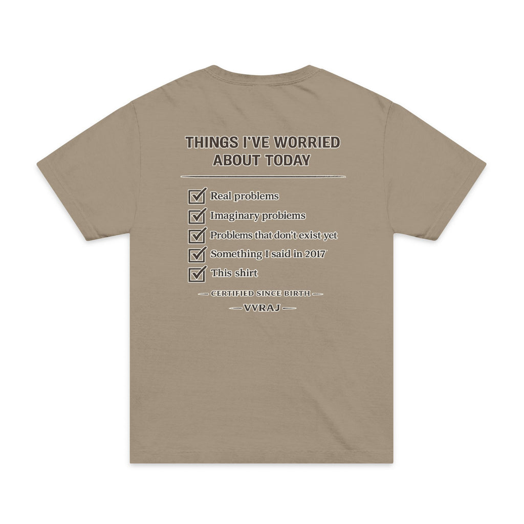 Professional Overthinker - Vintage Oversized Graphic Tee