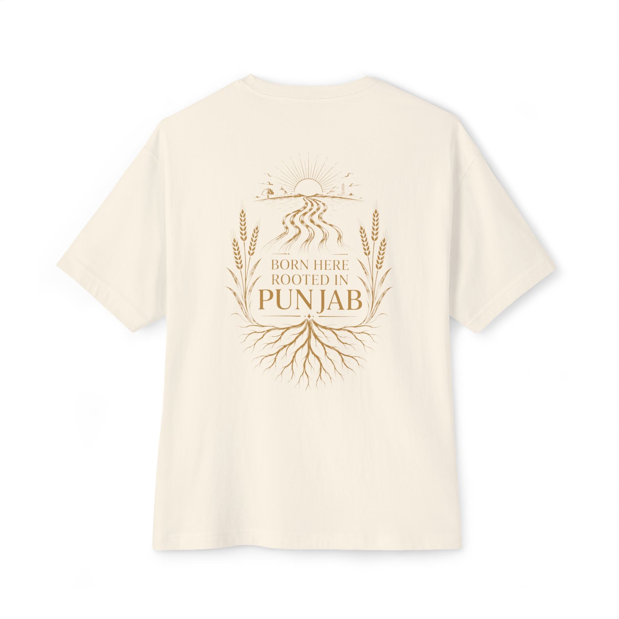 Punjab Roots Oversized Tee