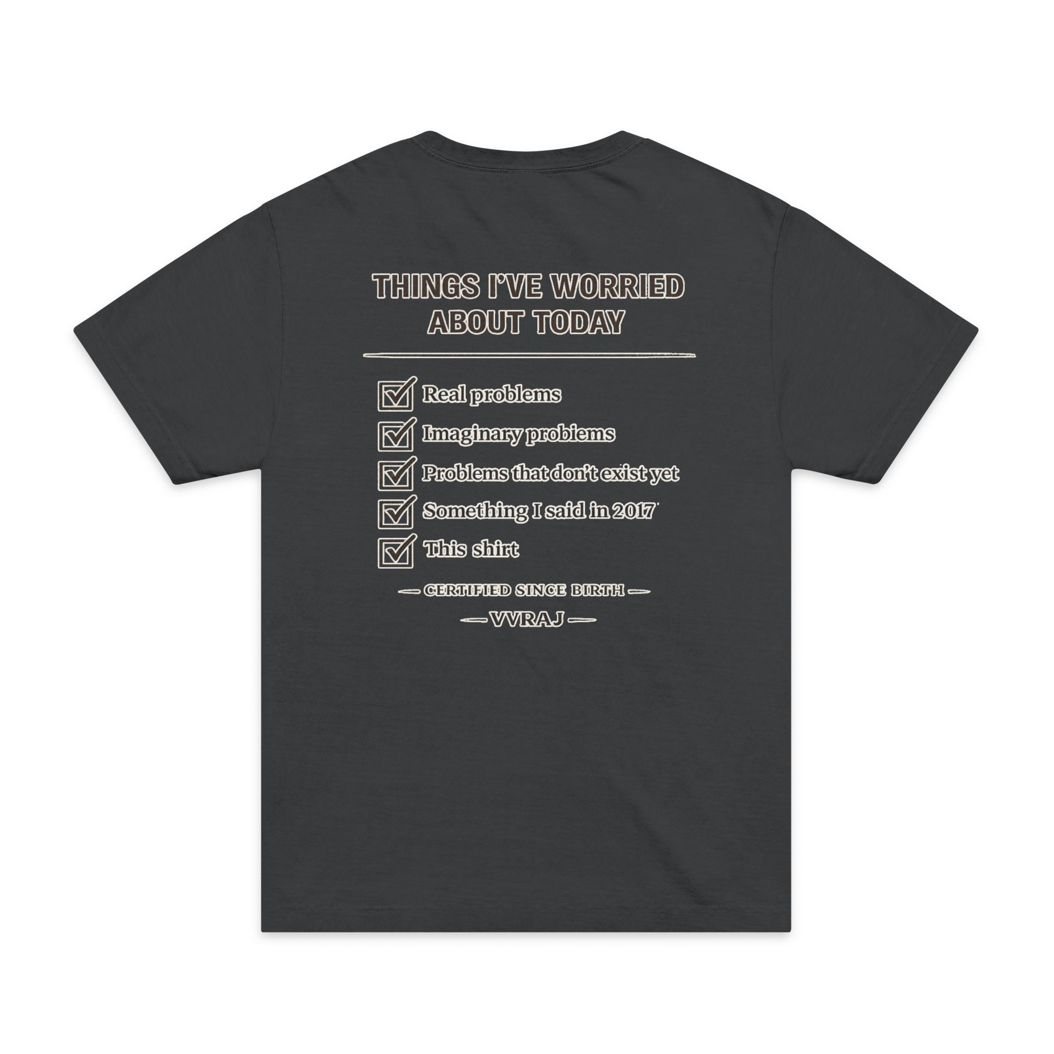 Professional Overthinker - Vintage Oversized Graphic Tee