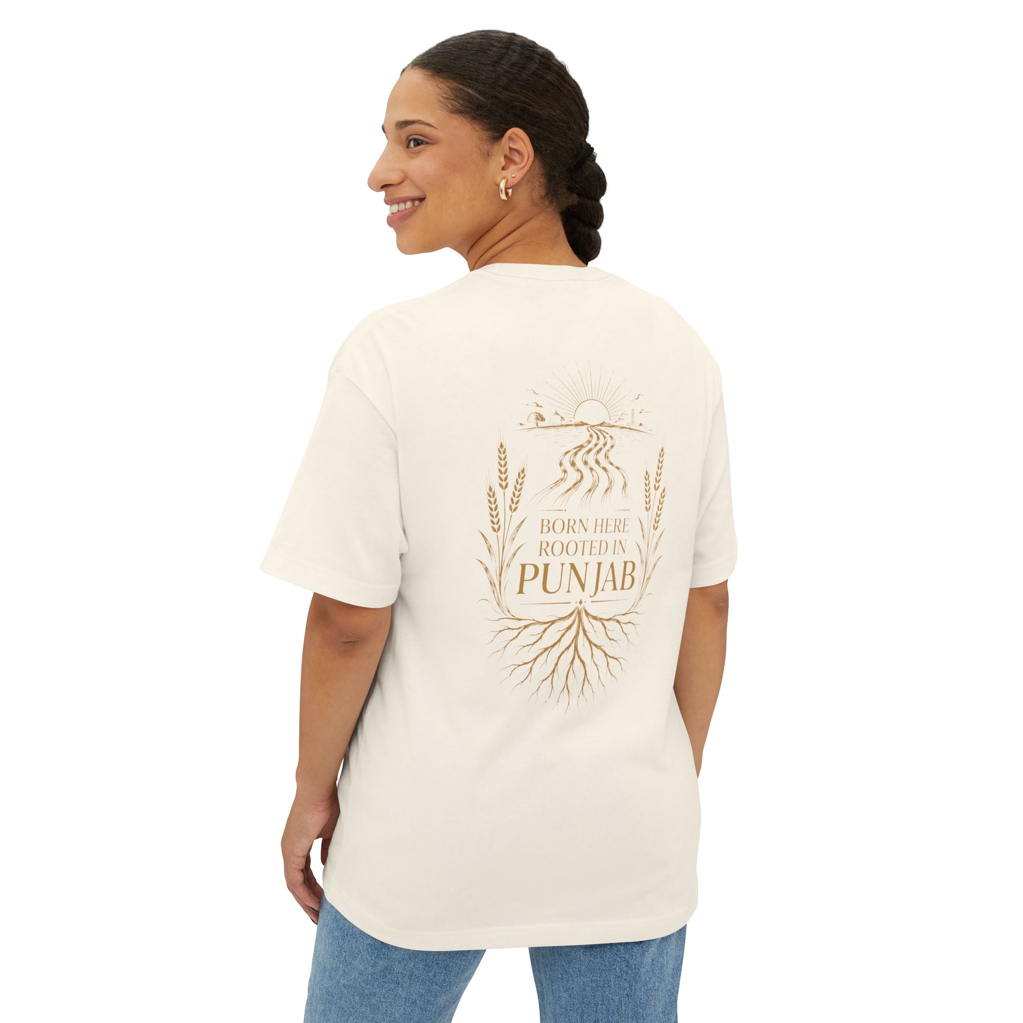 Punjab Roots Oversized Tee
