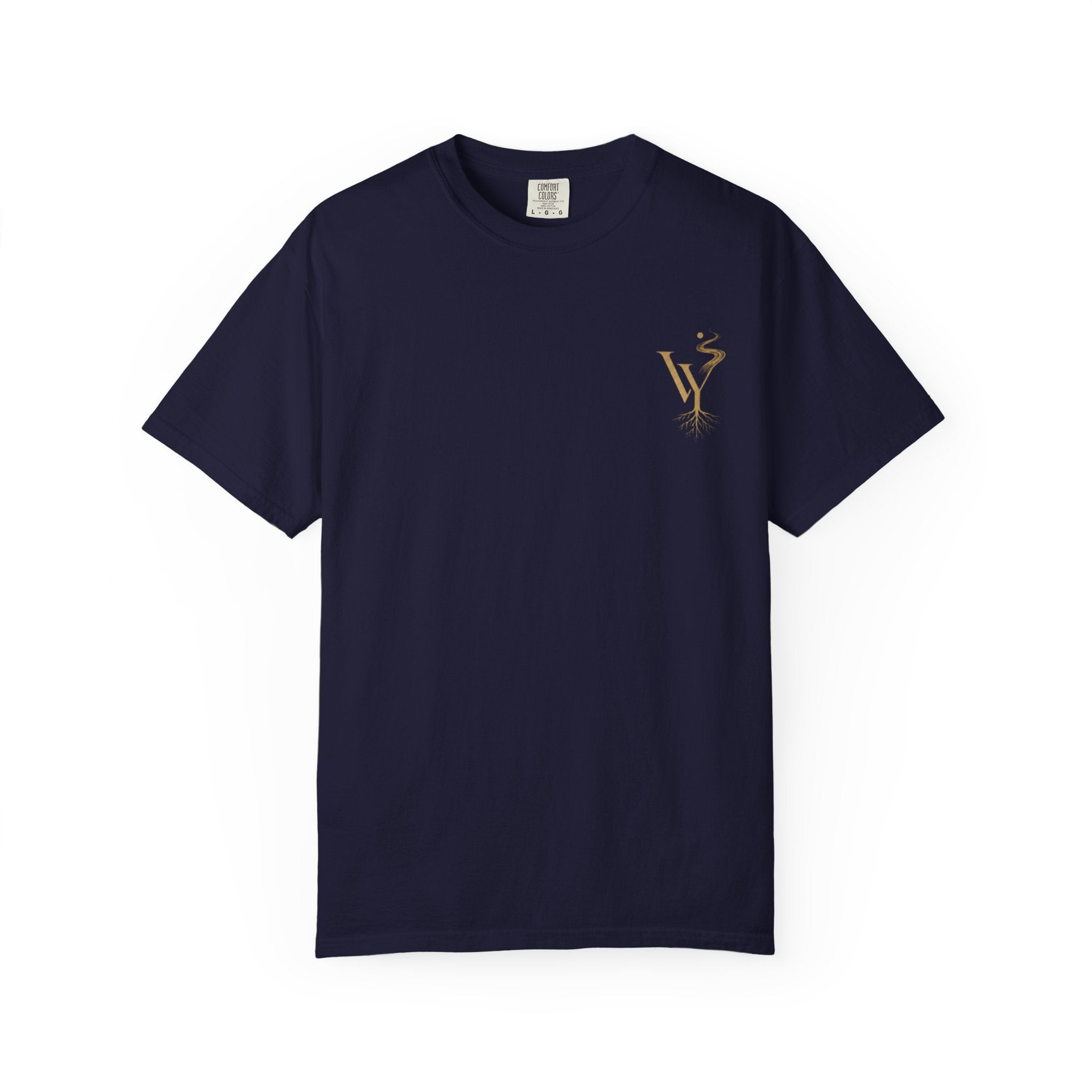 T-Shirt — Golden Sun & Roots Graphic Tee
