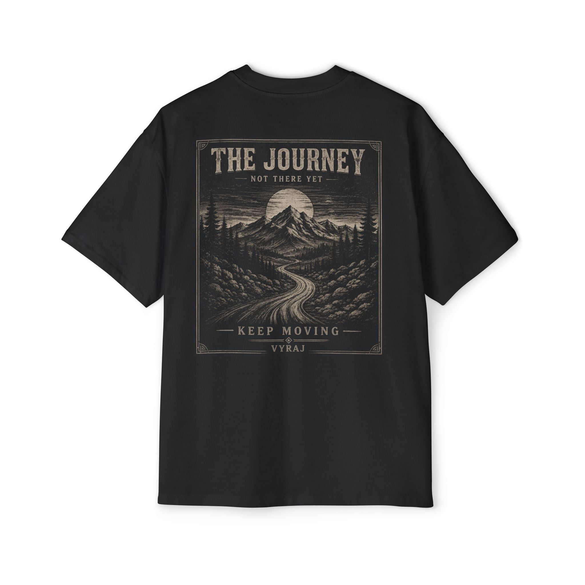 The Journey – Keep Moving Vintage Graphic Tee