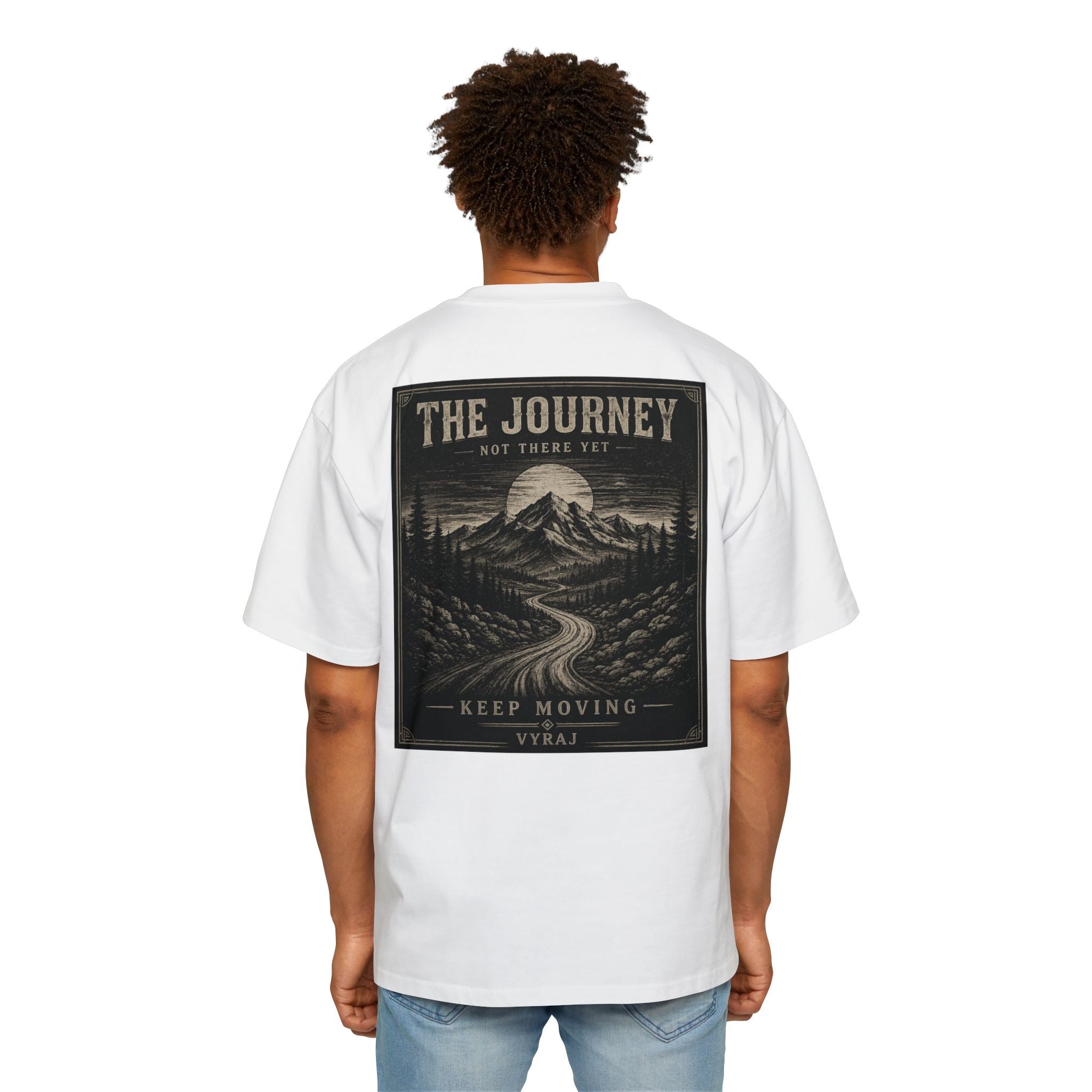 The Journey – Keep Moving Vintage Graphic Tee