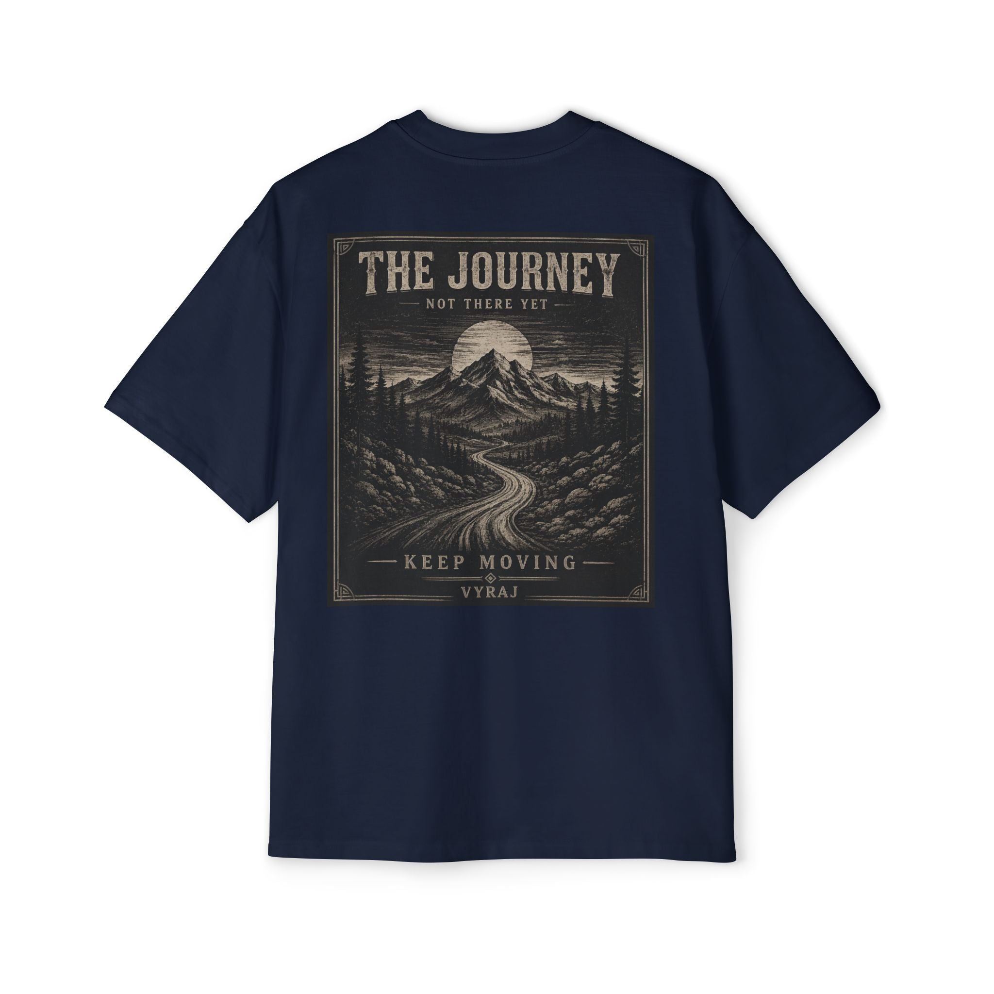 The Journey – Keep Moving Vintage Graphic Tee