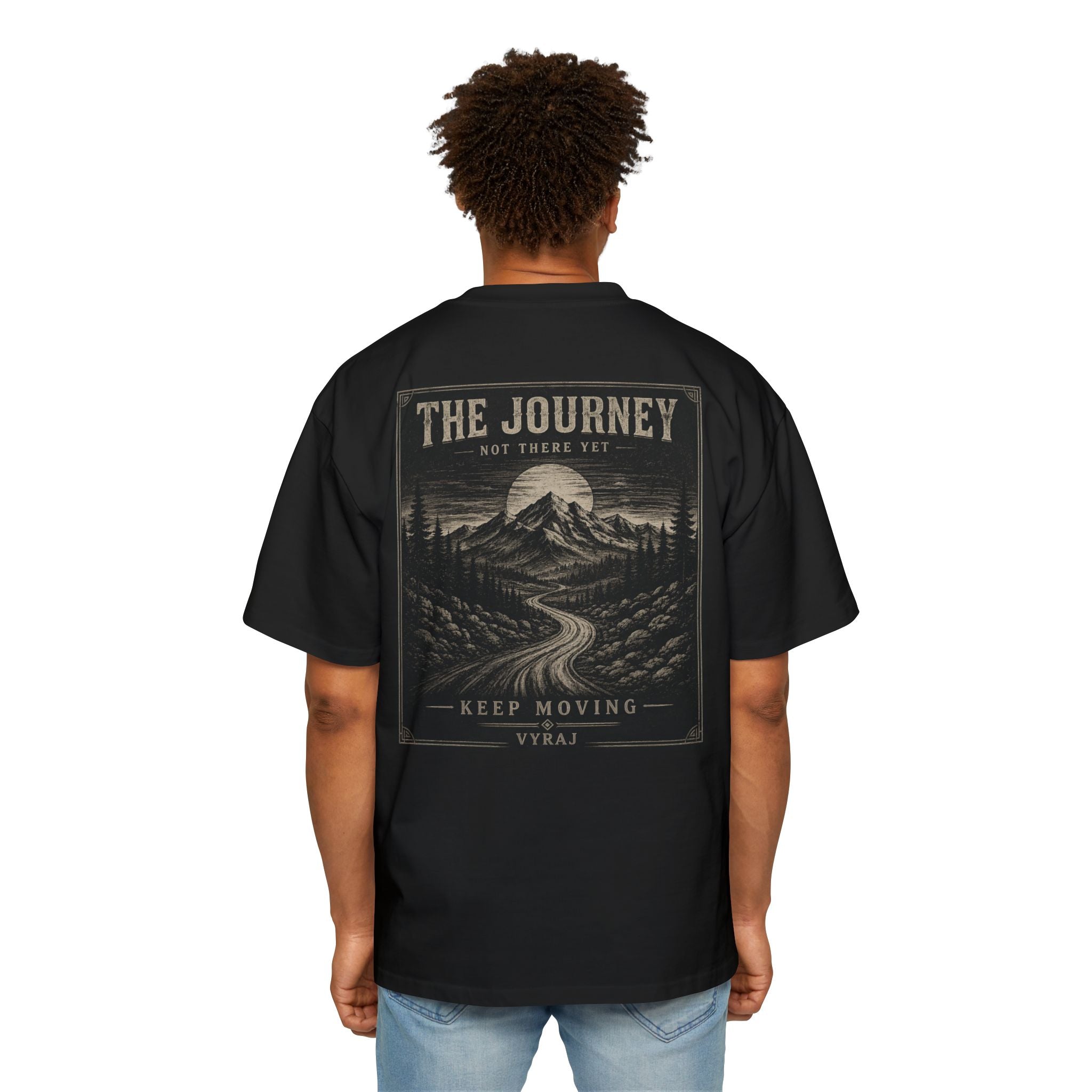 The Journey – Keep Moving Vintage Graphic Tee