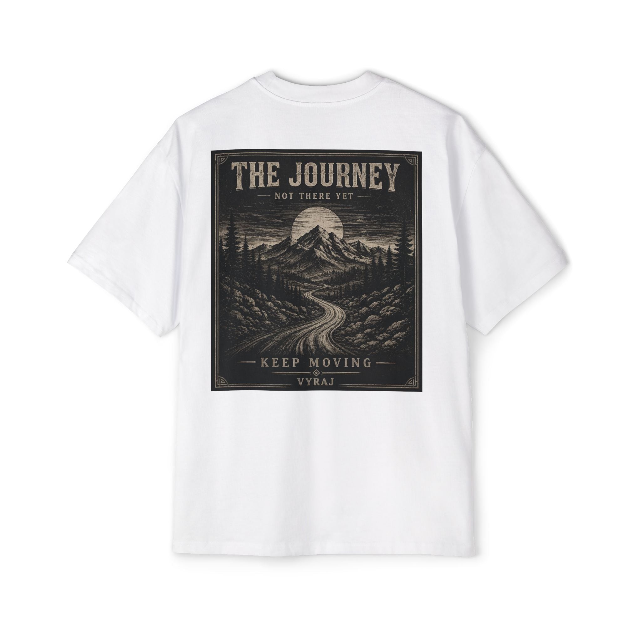The Journey – Keep Moving Vintage Graphic Tee
