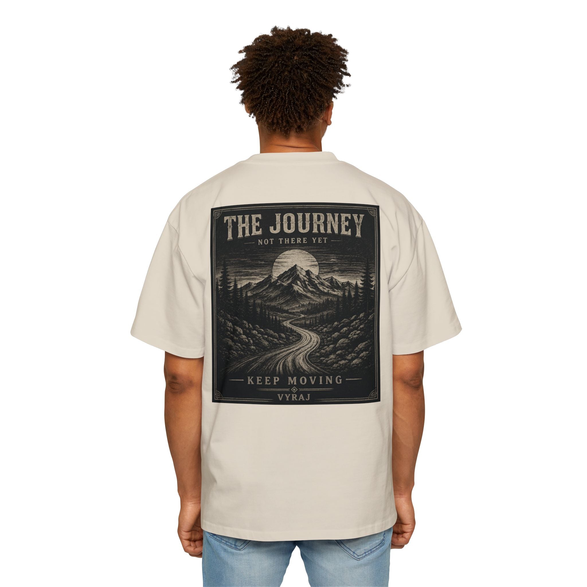 The Journey – Keep Moving Vintage Graphic Tee