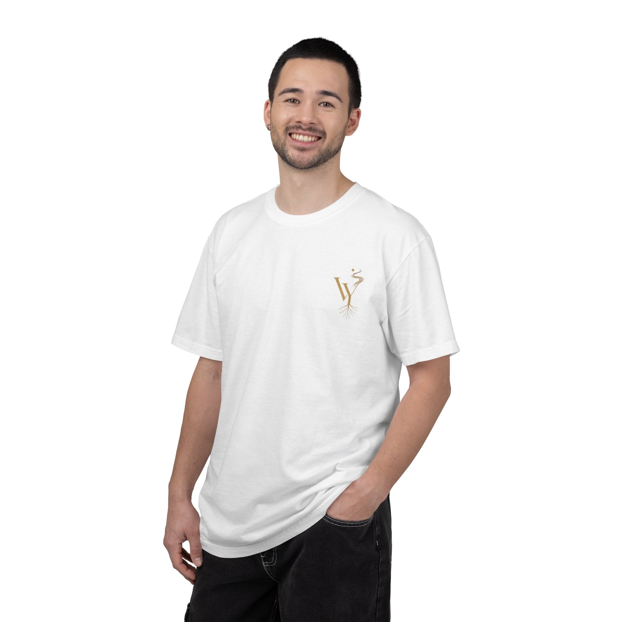 T-Shirt — Golden Sun & Roots Graphic Tee