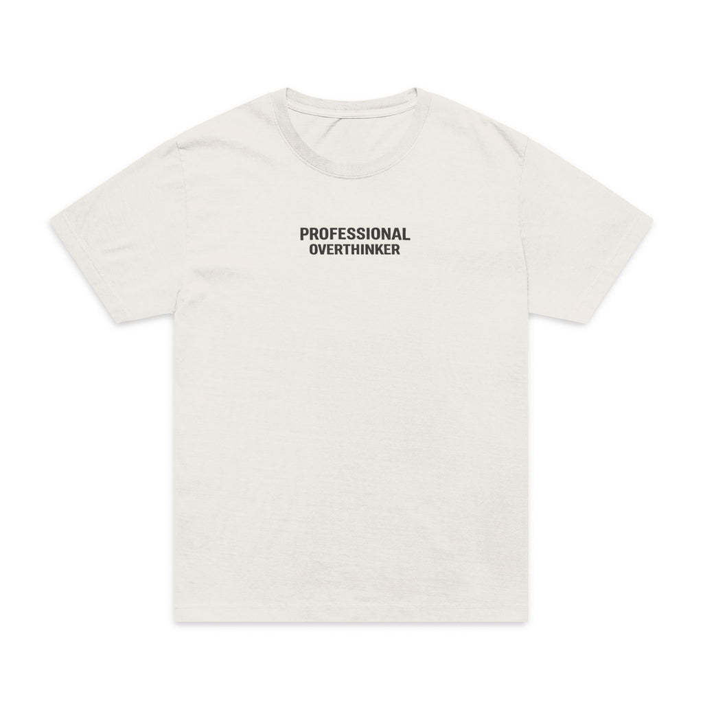 Professional Overthinker - Vintage Oversized Graphic Tee