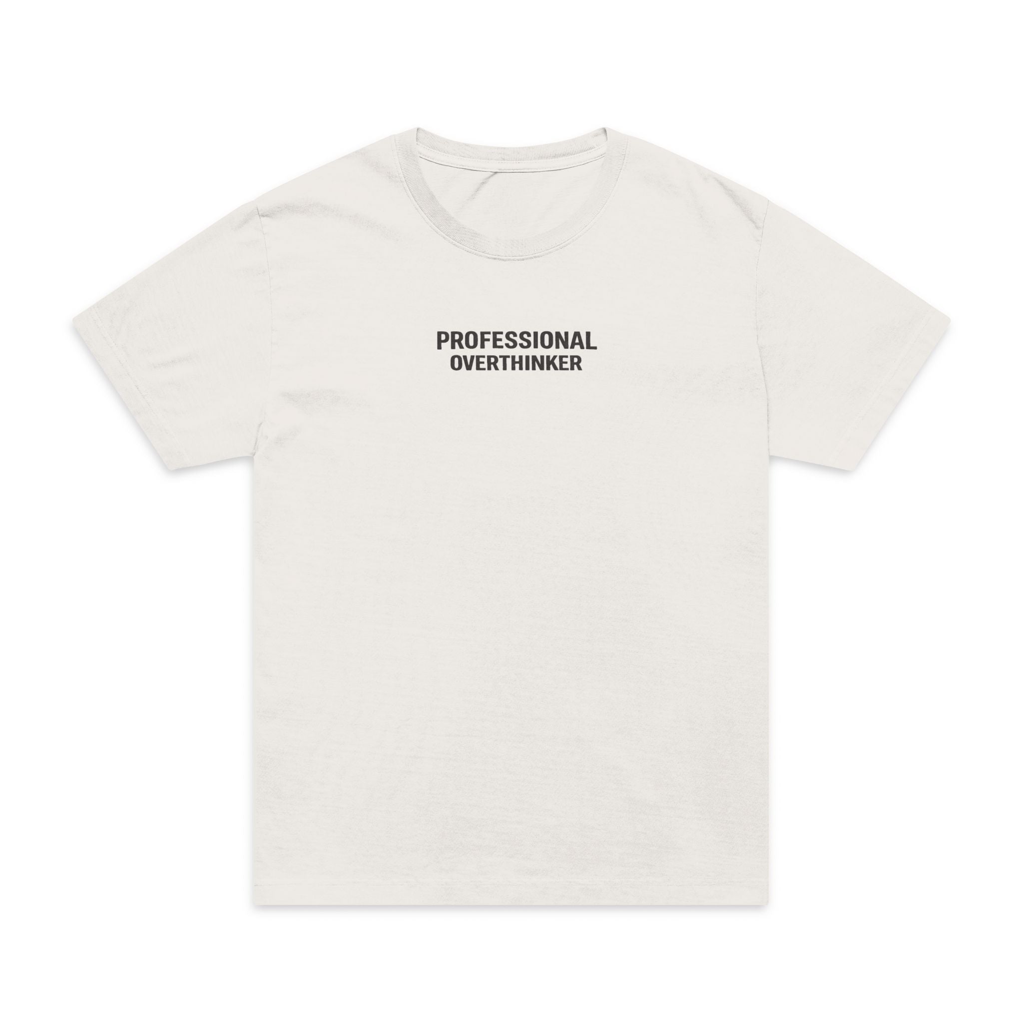 Professional Overthinker - Vintage Oversized Graphic Tee