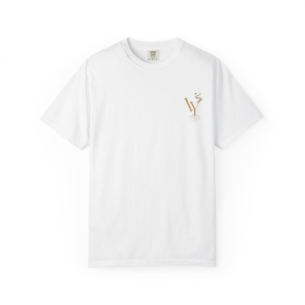 T-Shirt — Golden Sun & Roots Graphic Tee
