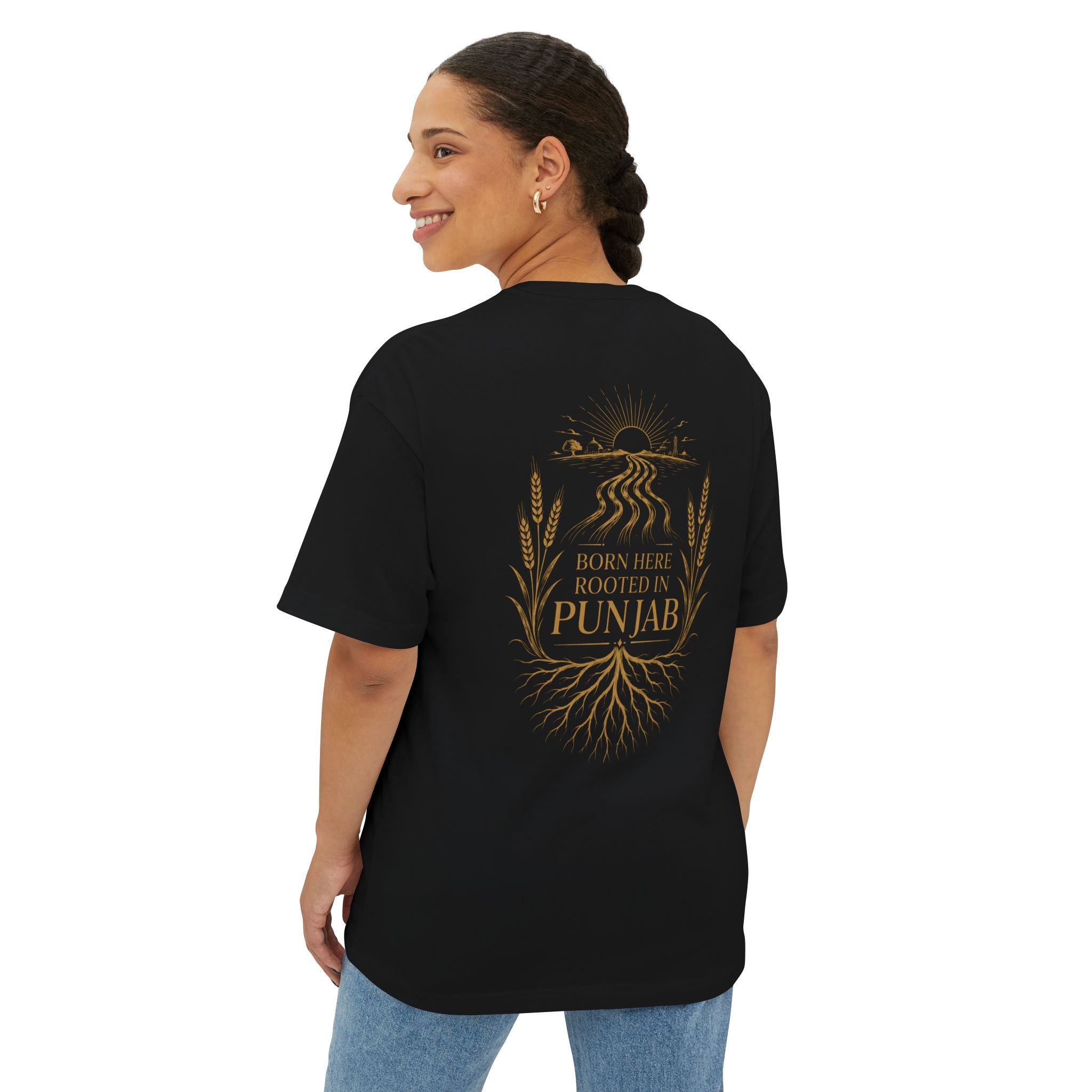 Punjab Roots Oversized Tee